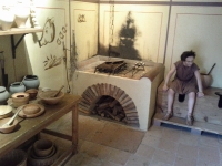 Roman house with a Loo-4-Two in the kitchen!